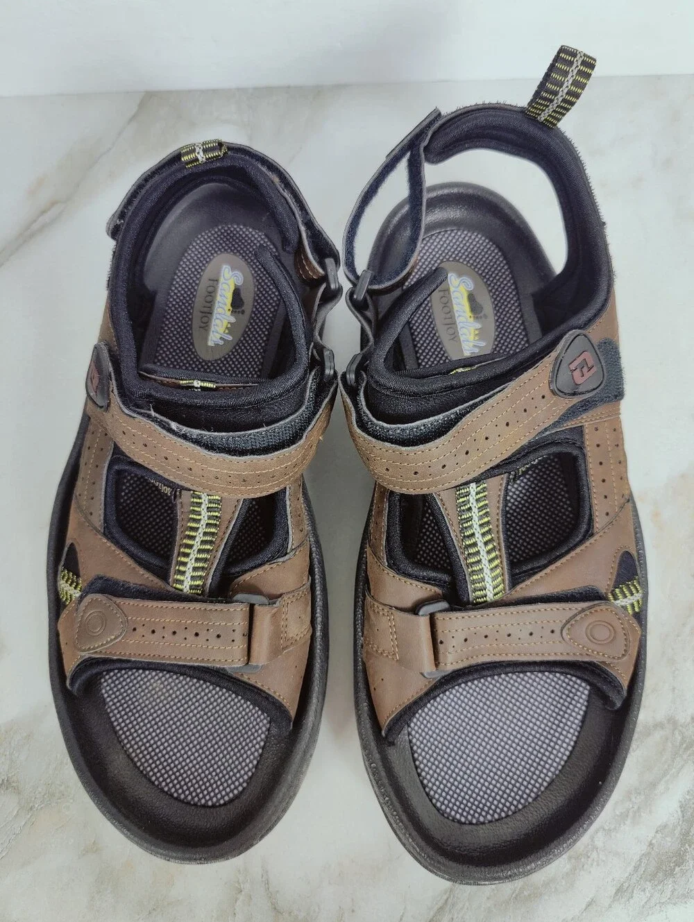 FootJoy Men's Golf Sandals, Brown, Sz 11
